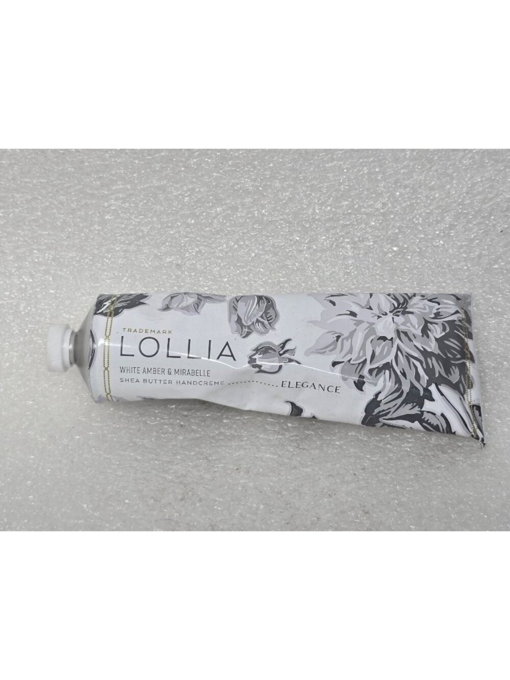 Lollia White Amber & Mirabelle Shea Butter Hand Creme Elegance Margot Elena 4 Oz